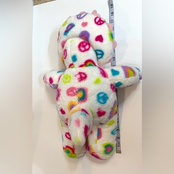 Build A Bear Triceratops Dinosaur Plush Peace Sign BAB Stuffed Animal w/ SOUND - Picture 2 of 3